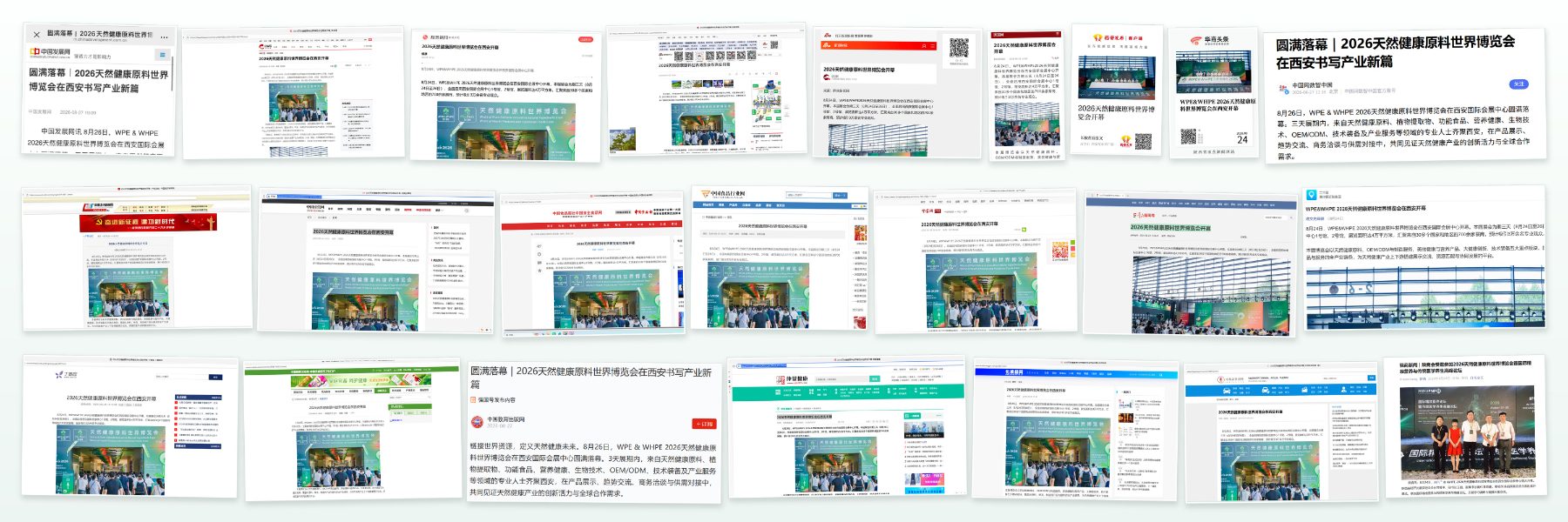 海外推广资料 / 媒体矩阵图